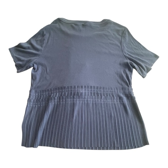 SIMPLY VERA VERA WANG drawstring Waist Pleated Bottom Short Sleeve top Size XXL - Picture 4 of 7